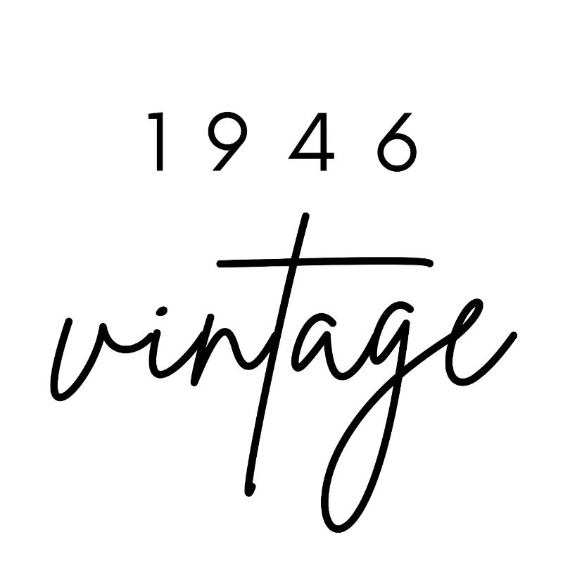 Vintage 1946 Anniversary