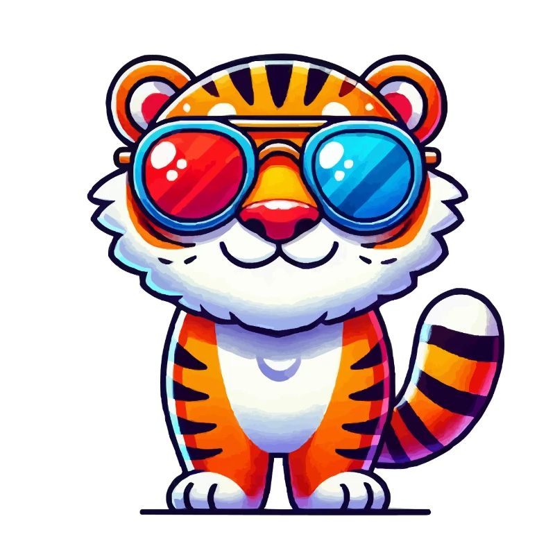 tiger sonnenbrille