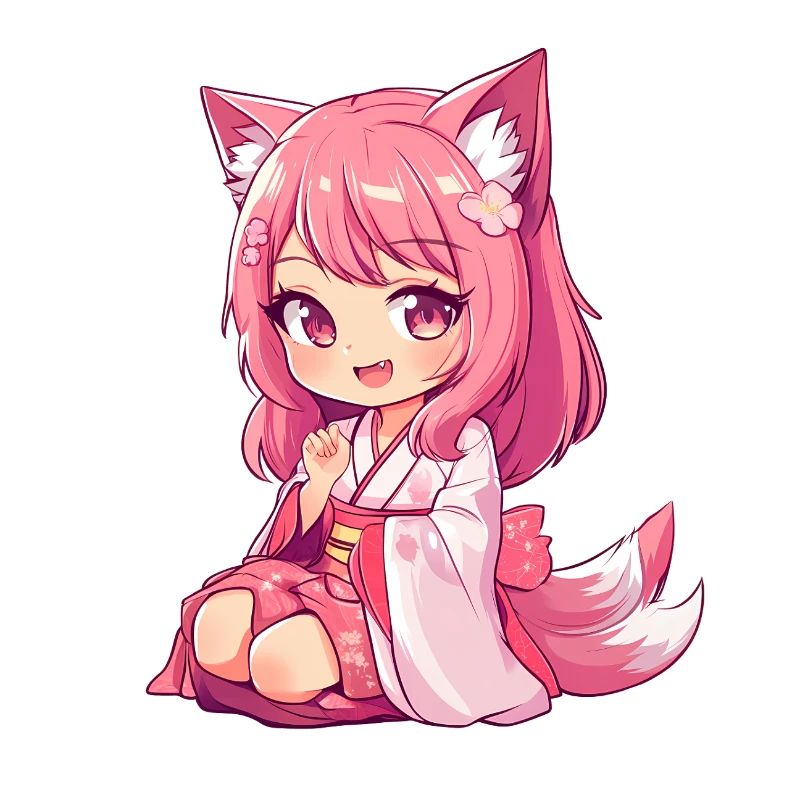 Anime Fox Mädchen Manga