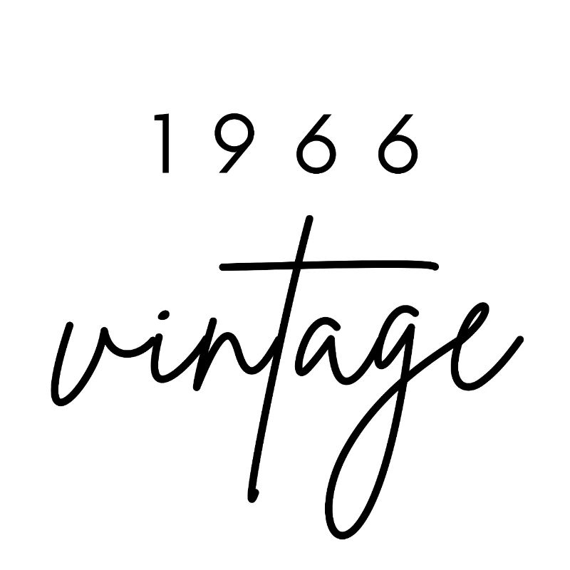 Anniversaire 1966 vintage