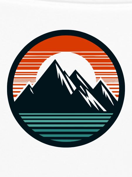 Mountains, nature, sunset