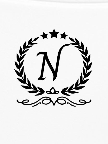 Buchstabe n Krone