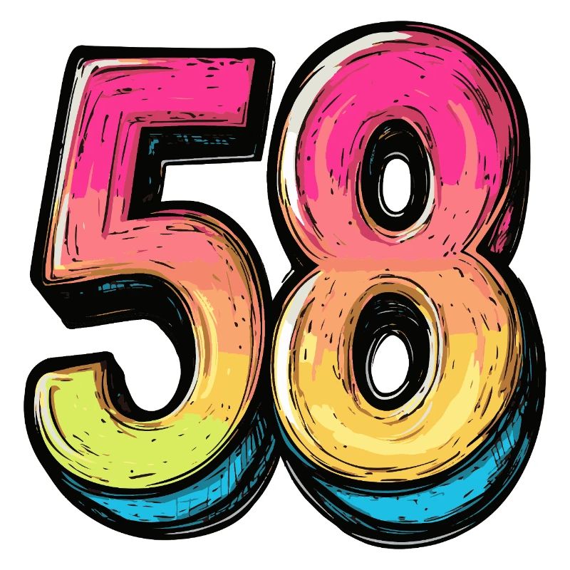 58 Symbole numérique