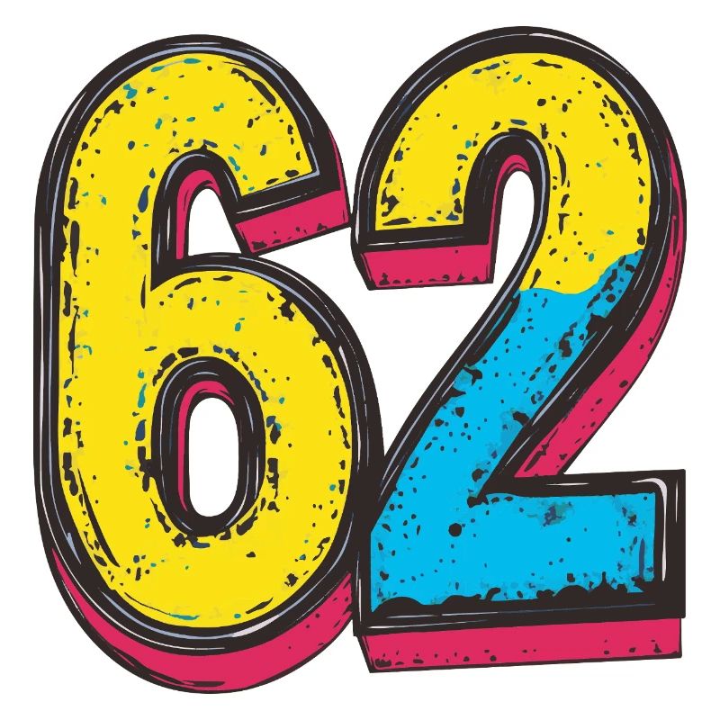 62 Symbole numérique