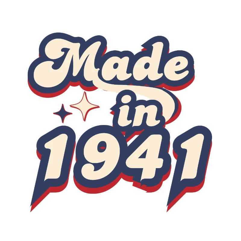 Made in 1941 retro