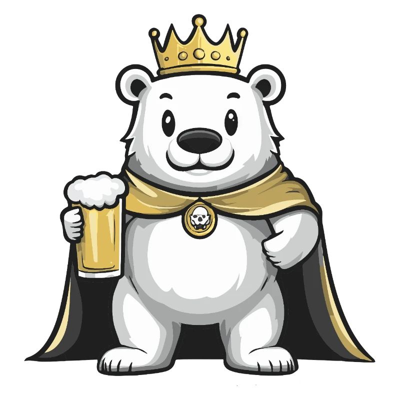 Polar Bear Beer Funny