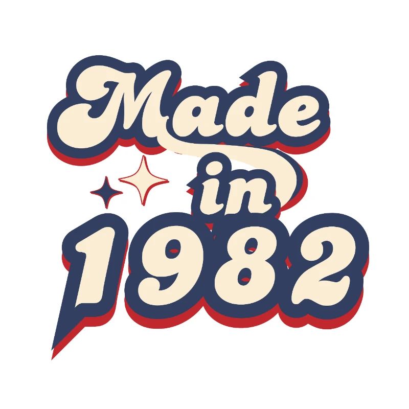 Made in 1982 Retro