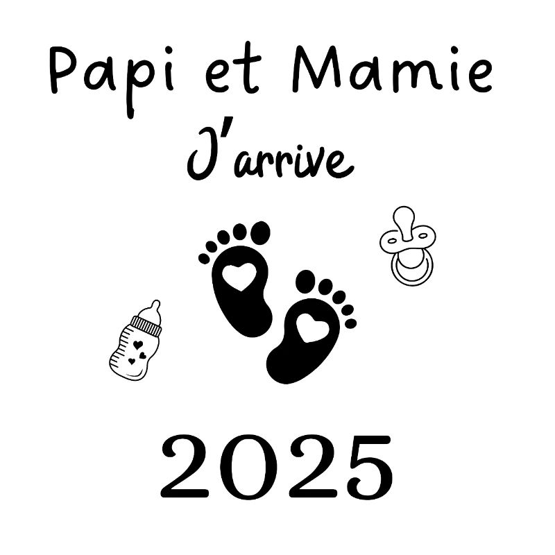 Papi et mamie j’arrive 2025