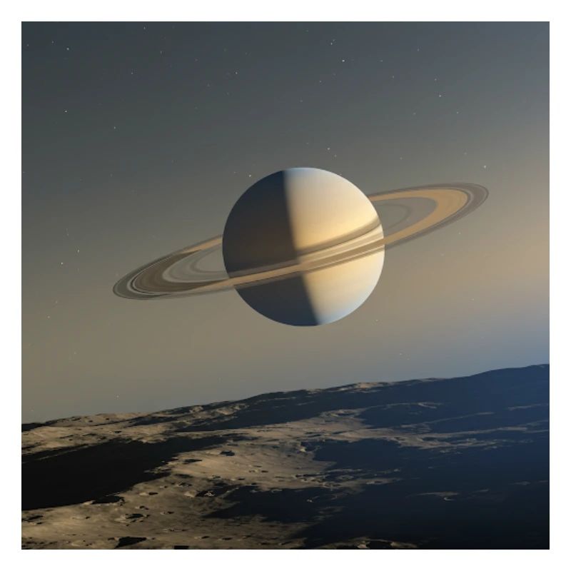 Saturne d’Encelade