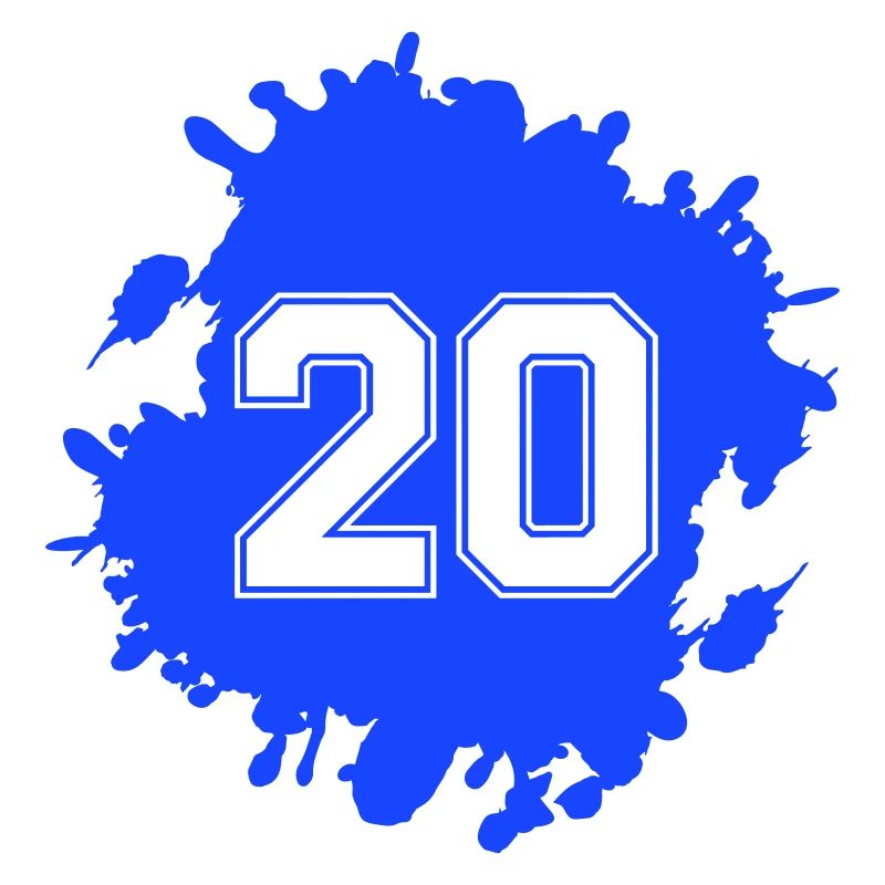 20 blobs