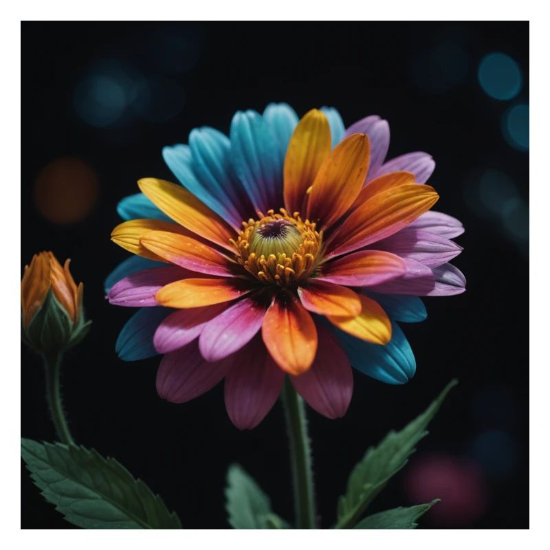 Bunte Blume
