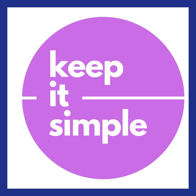 Keep it simple design