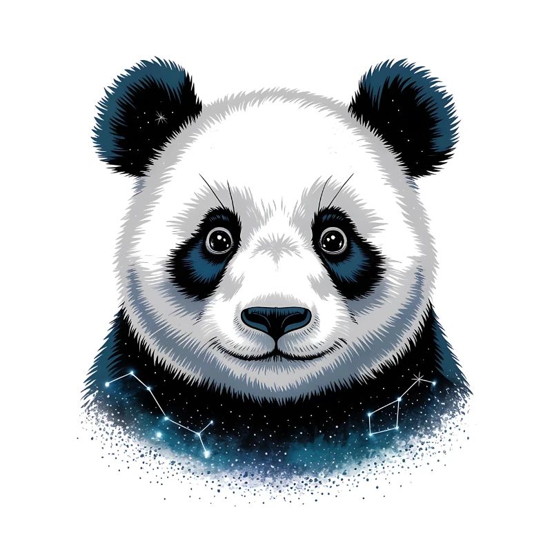 Cute Panda Sticker