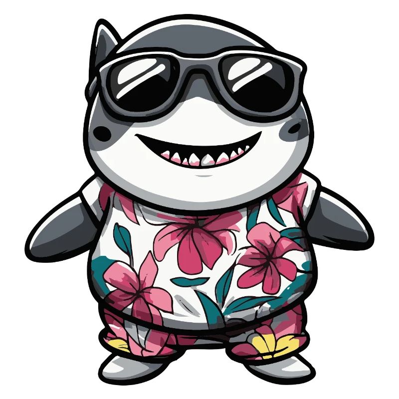 Shark Comic Vacation