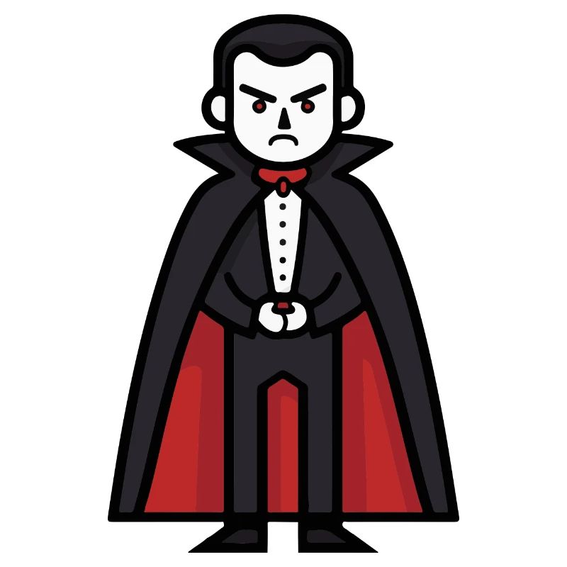 Vampire Halloween Comic