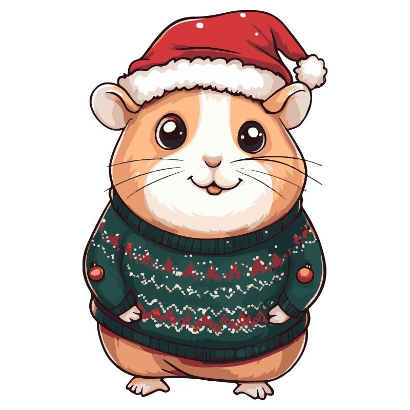 Hamster Christmas Comic