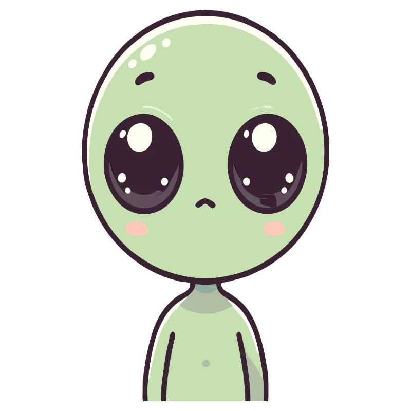 Süßer Alien