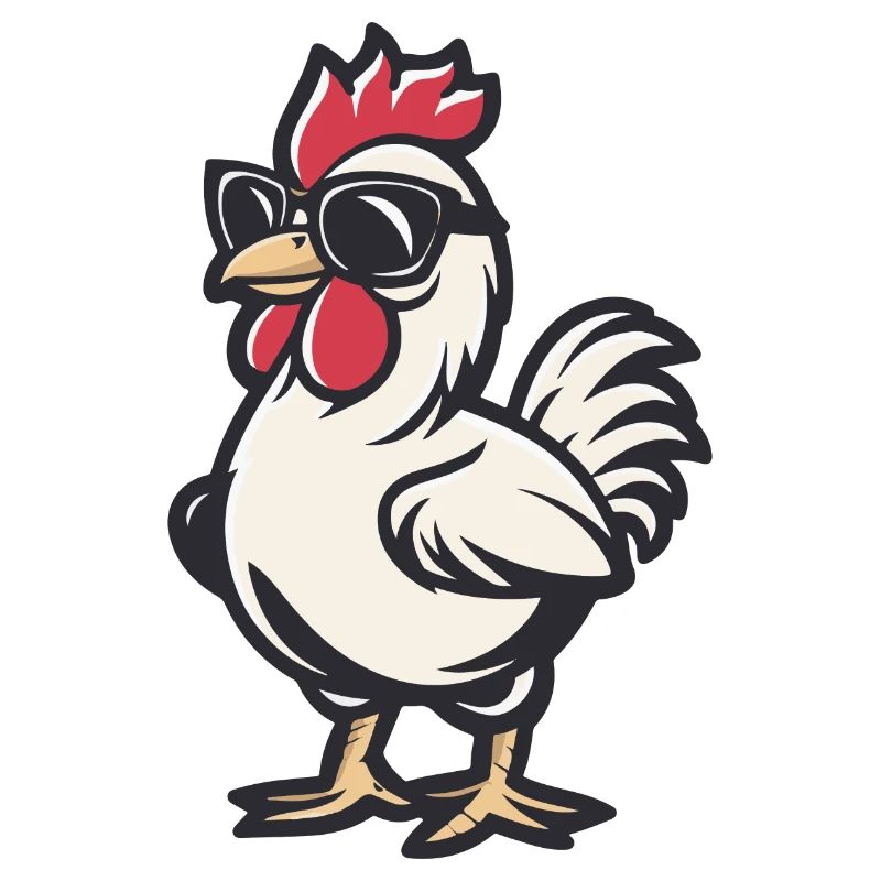 Huhn Comic Cool