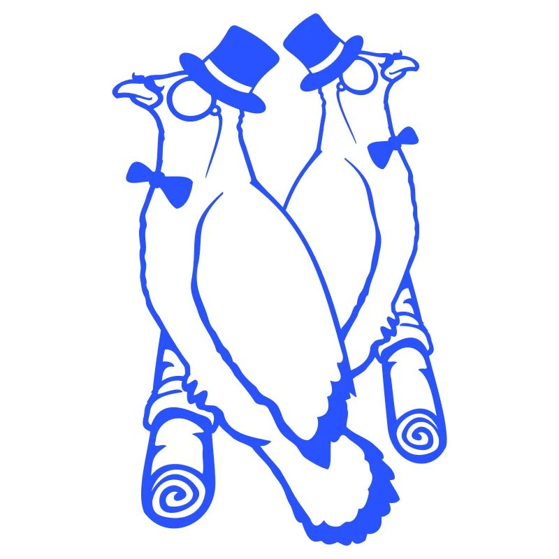 Sir Birds Team Hat Monocle Lunettes 2 Rich Friends