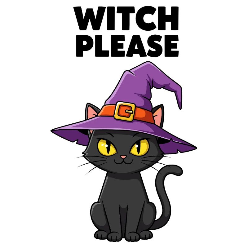 Midnight Kitten Witch