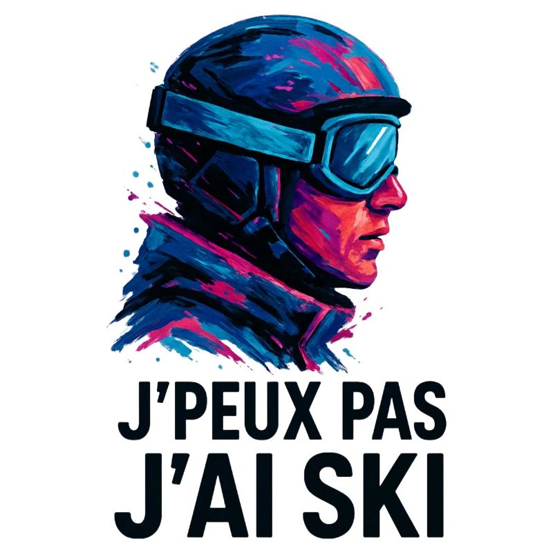I can't I ski
