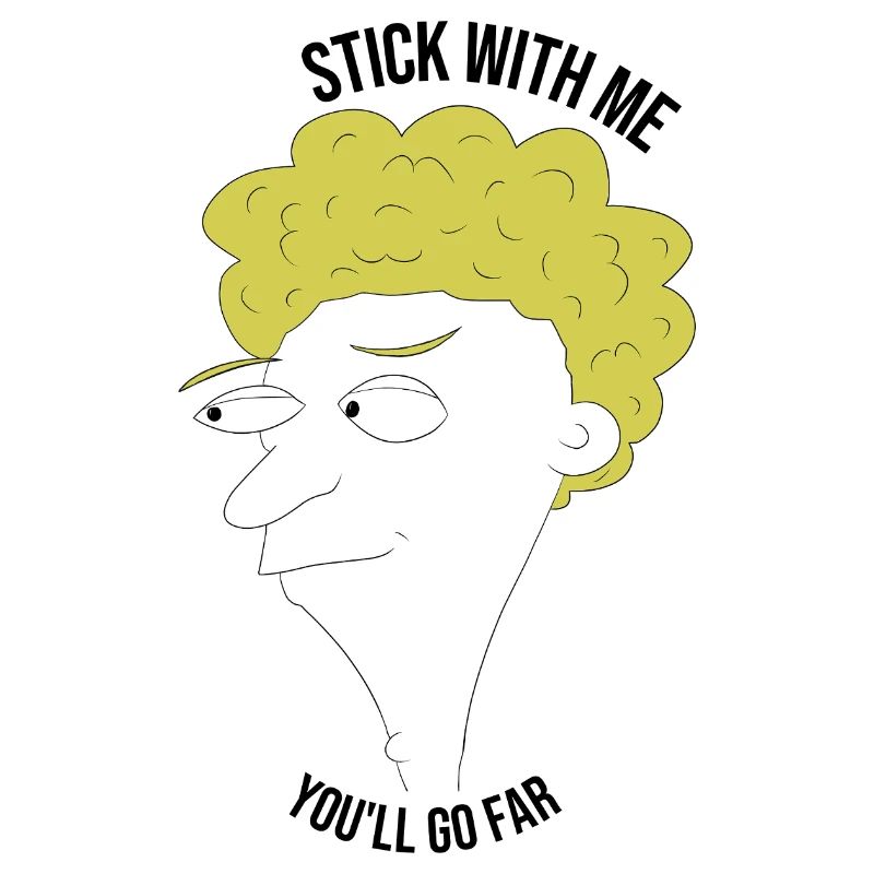 Bleib bei mir, du kommst weit – Mann