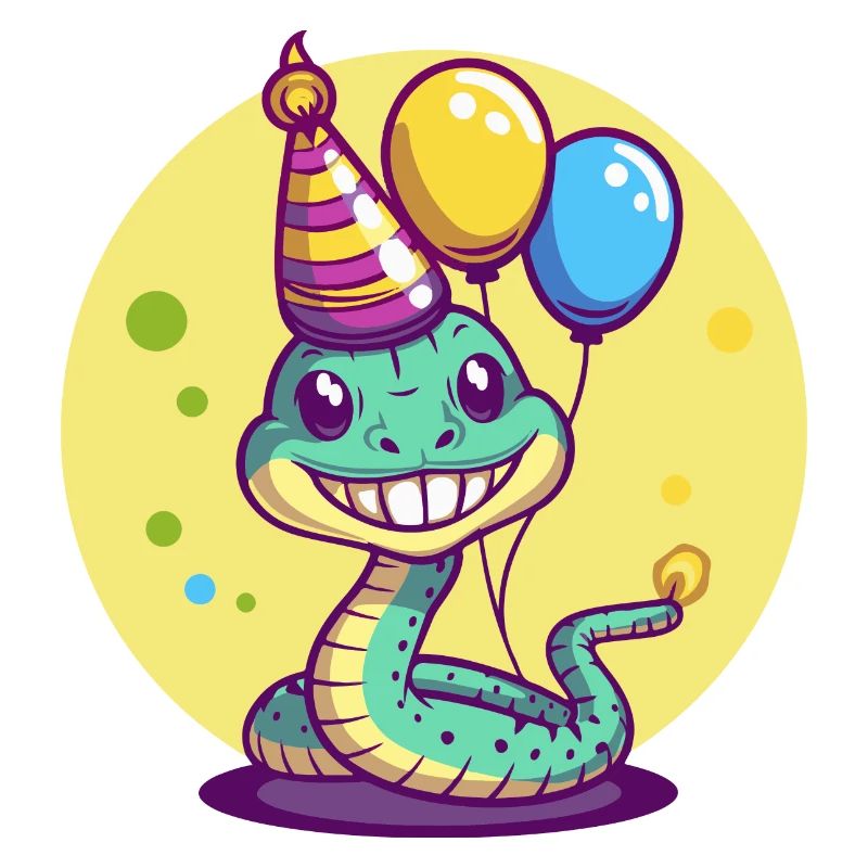 Serpent Cobra Anniversaire Bébé