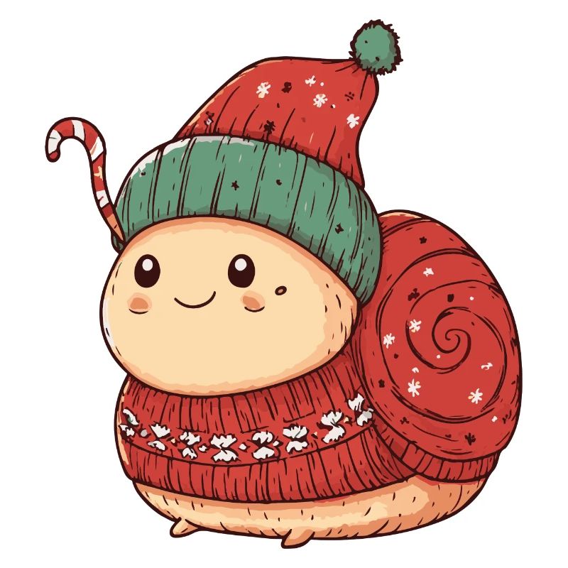 Snail Christmas Comic