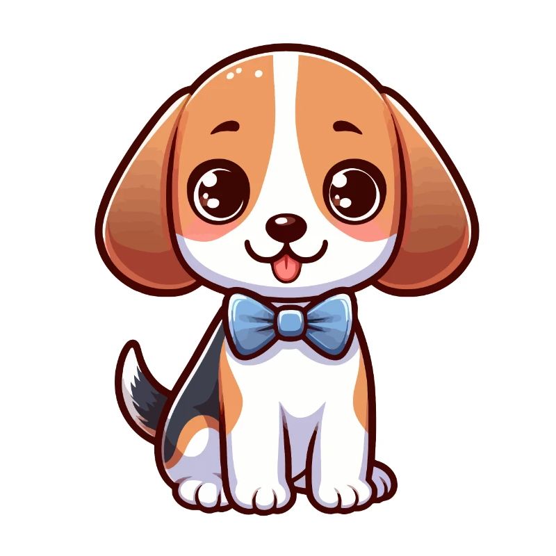 Süßer kleiner Beagle