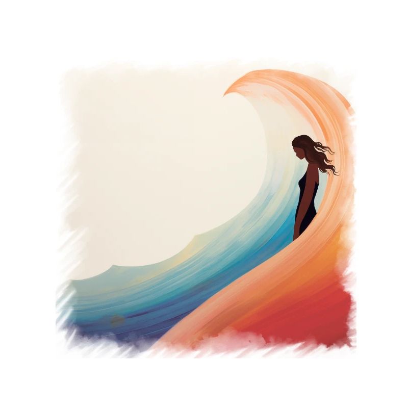 Les filles surfent – style rétro !
