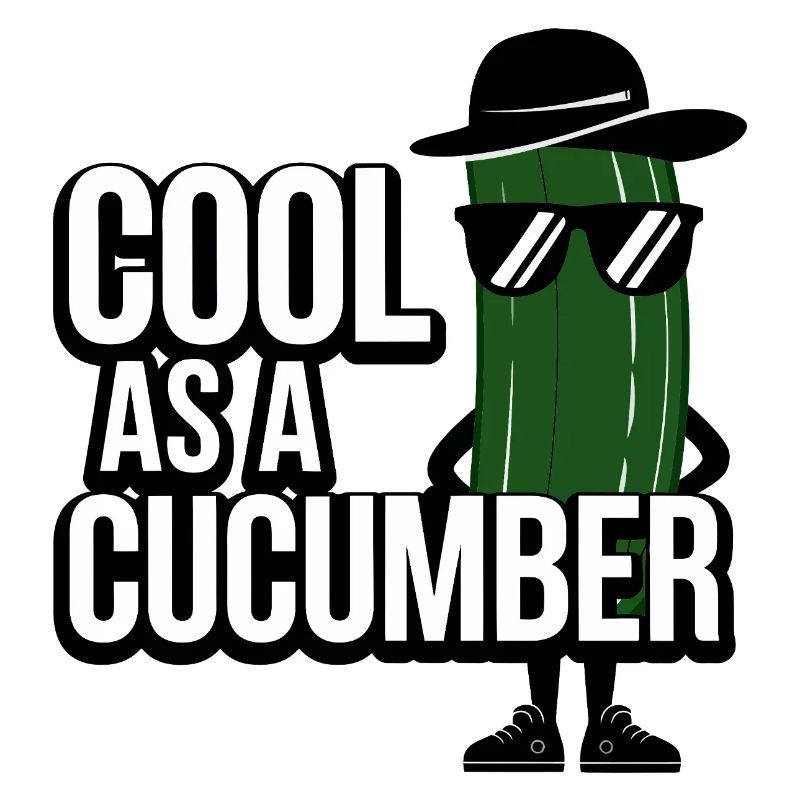 Cool wie eine Gurke