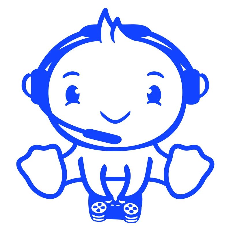 Bird Playing Gamer Nerd Console Headset Controller