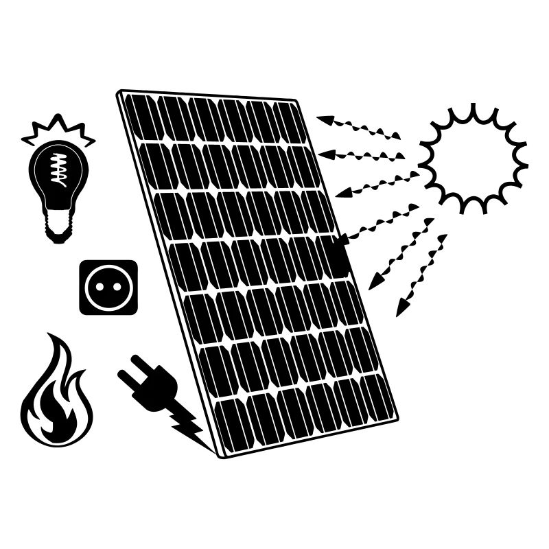 Solarpanel mit Solarenergie