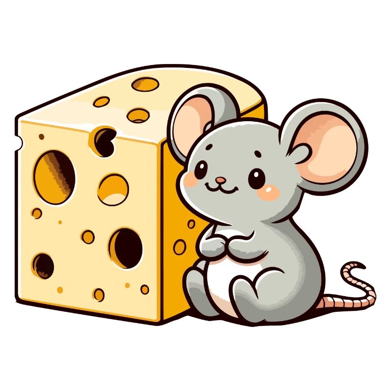 Cheese Lover Mouse: The Tiny Gourmet