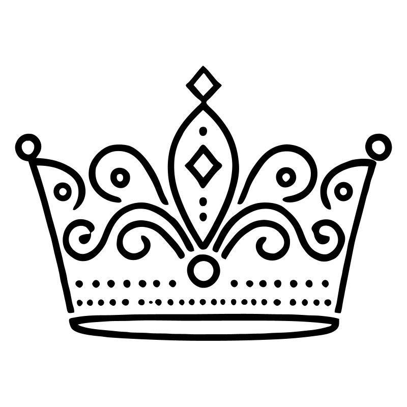 Queen/King Crown Customizable
