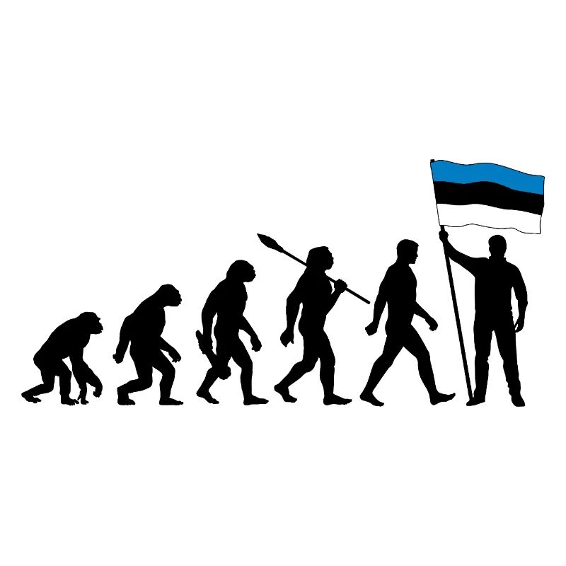 Estland - Evolution - Flagge - Nation