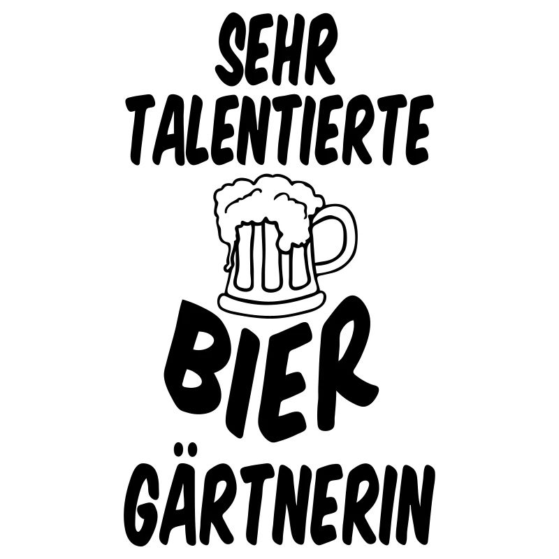Biergarten Spruch Bier Alkohol Freunde Geschenk