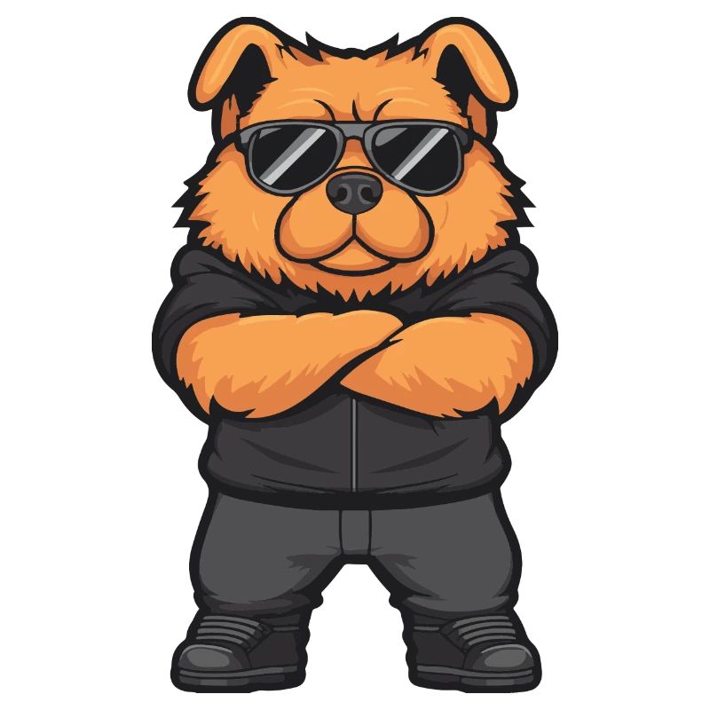 Chow Chow Chien Bande dessinée
