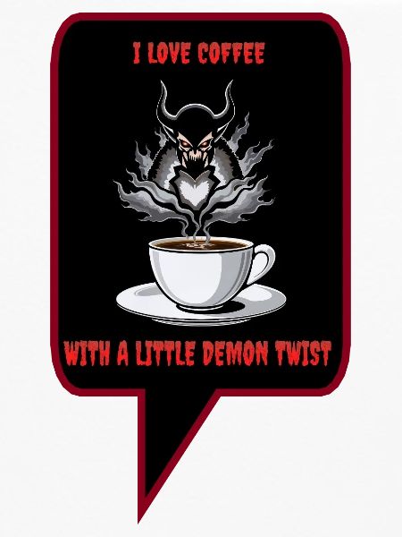 Dämonischer Twist im Kaffee