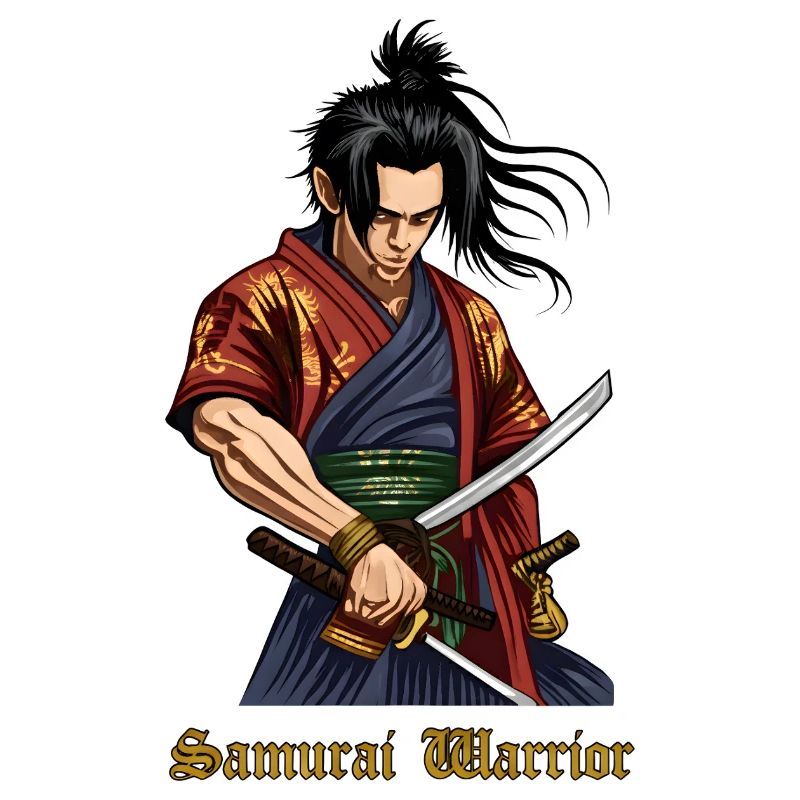 Samurai Warrior – Japanese Warrior with Katana