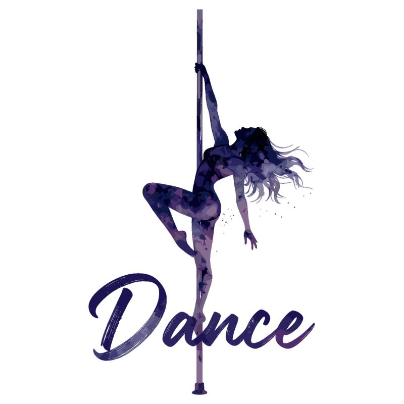 Pole Dance Silhouette – Elegant Pole Art