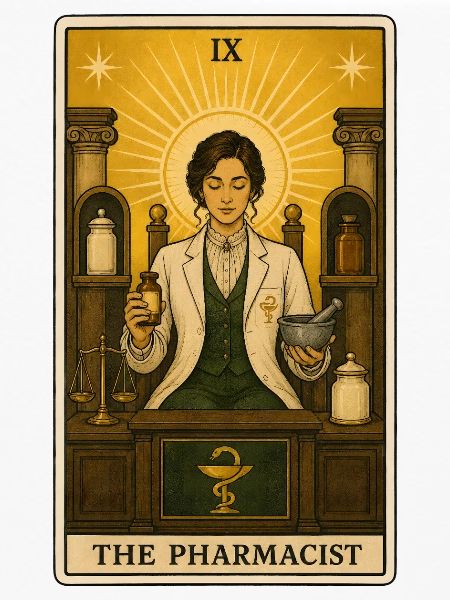 Apothekerin | Pharmazie Beruf Tarot