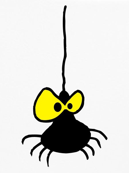 Grumpy Spider Zweifarbiges Design
