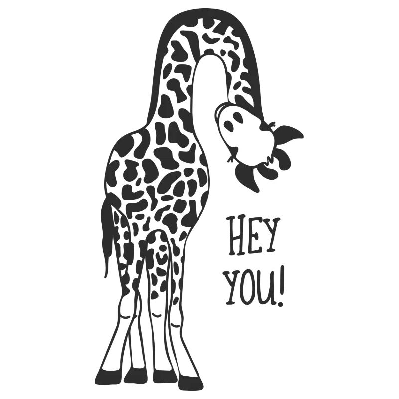 Giraffe ruft