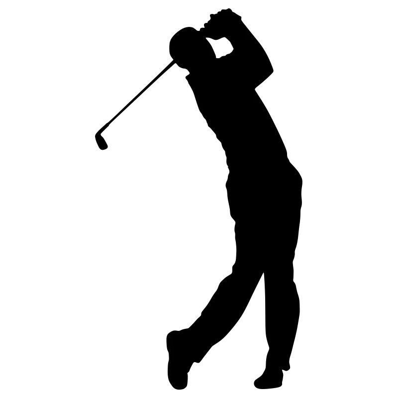 Golfer Schatten