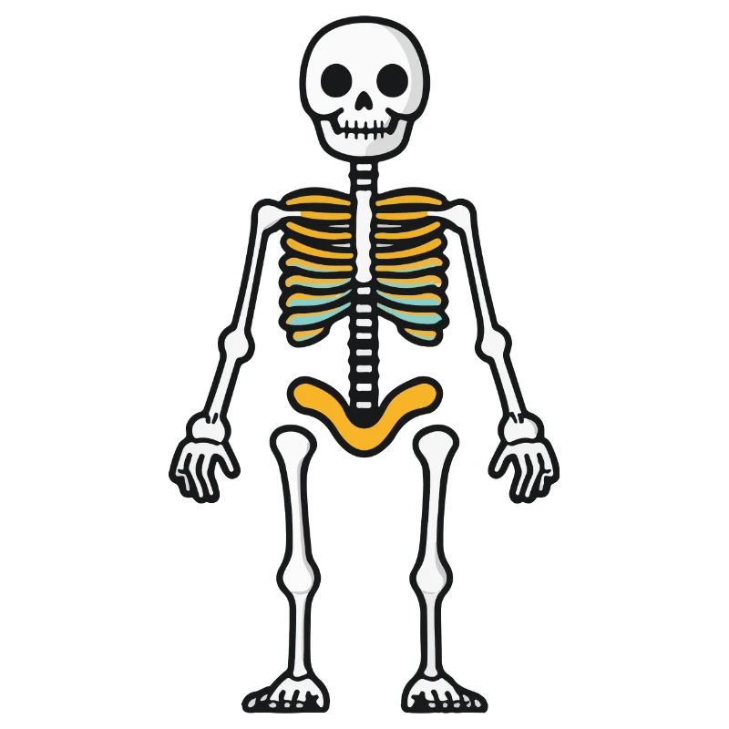 Skeleton Comic Halloween