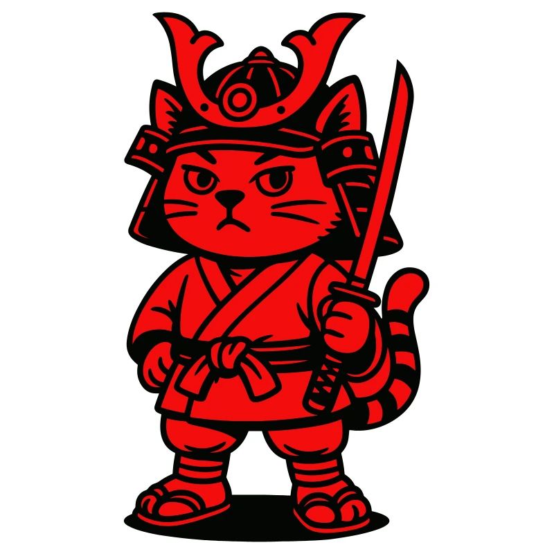 Samurai Katze