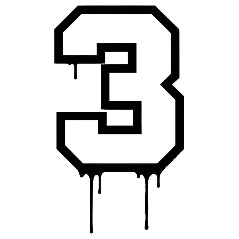 Graffiti Style Numéro 3 Design
