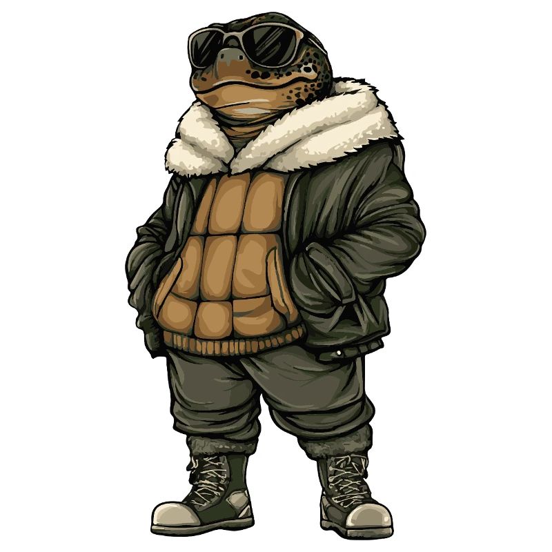 Turtle Cool Winter