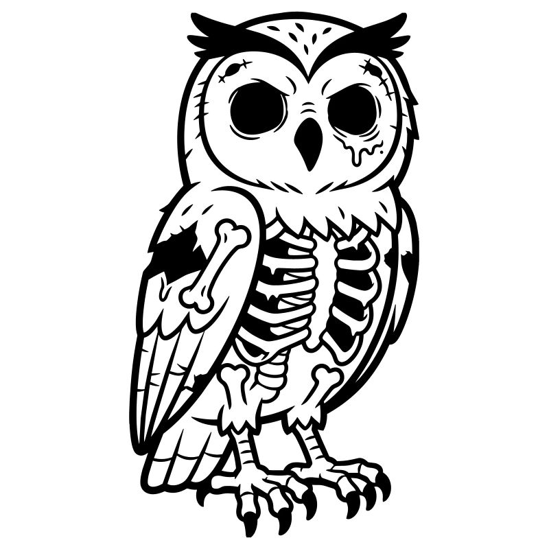 Zombie Owl